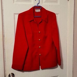 Honey Fashion women's red top pre-owned size medium